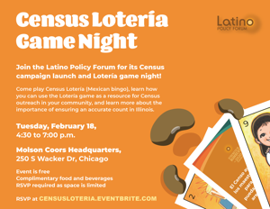 Census Loteria Night and Campaign Launch